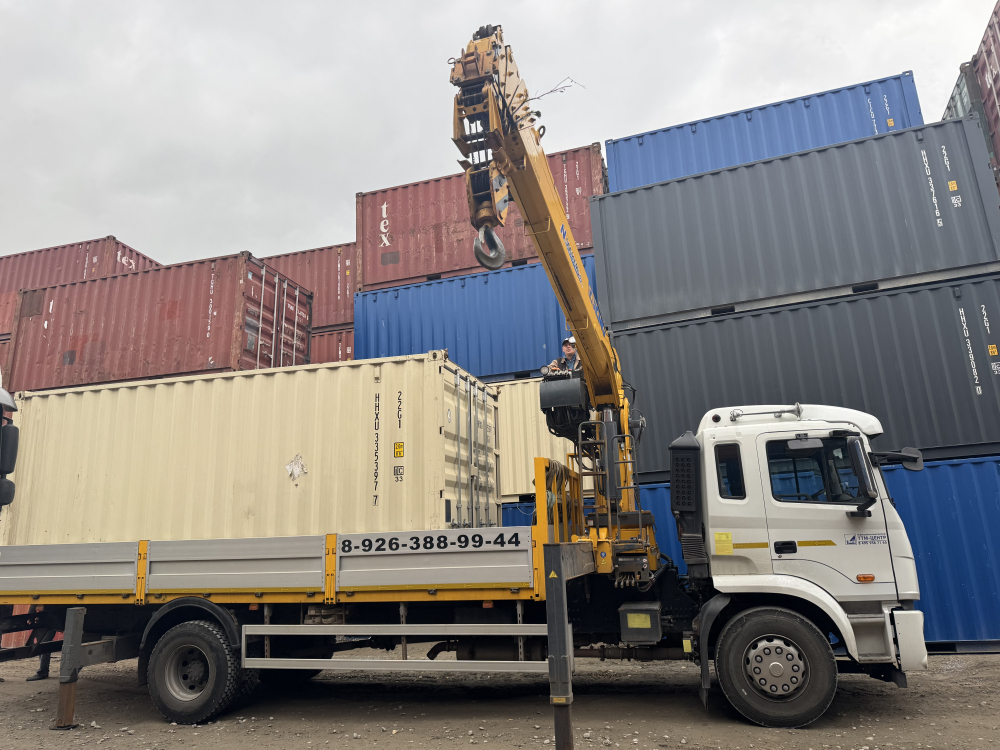 auto2help.ru, загрузка морского контейнера на базе, Раменский район, терминал Жуковский,  Новорязанское шоссе трасса М-5