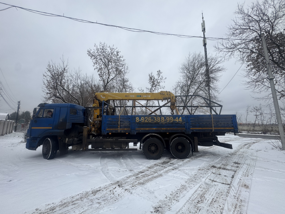 auto2help.ru,  показ нашей техники, манипулятор 10т. В кузове металлическая конструкция для перевоза нестандартных заказов.